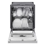 LG 24-in Front Control Built-in Dishwasher With Third Rack (Stainless Steel) 50-dBA, LDFC353LS *JR2508, Retail: $829.00, FINAL PRICE: $529.99 + TAX