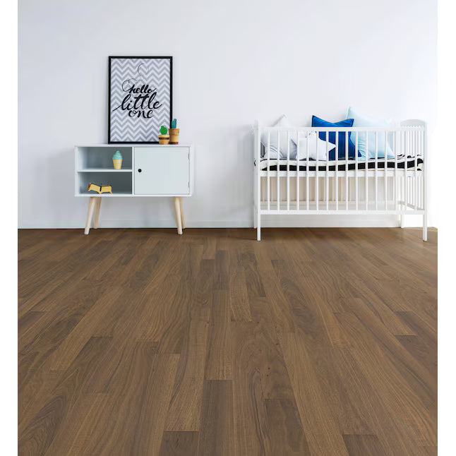 Marseilla Walnut 1/2-in T x 5-in W EW5A07TG , Wirebrushed Engineered Hardwood Flooring FINAL PRICE: $2.99/sf