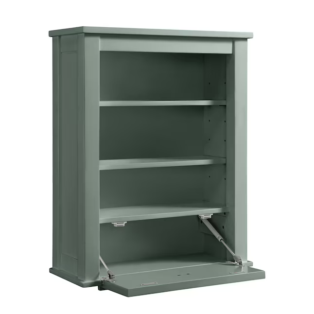 Alpine Reserve Canterbury 24-in x 30-in x 10-in Sea Green Soft Close Bathroom Wall Cabinet, 1227WC-24-326, FINAL PRICE: $49.99 + Tax