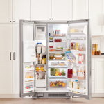 Whirlpool In Door Can Caddy 21.4-cu ft Side-by-Side Refrigerator with Ice Maker and Water and Ice Dispenser, WRS321SDHZ/13 *JR2509, Retail: $1,699.00, FINAL PRICE: $999.99 + TAX
