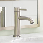 Alpine Reserve Harlow Brushed Nickel Single Hole 1-handle WaterSense Mid-arc Residential Handle Bathroom Sink Faucet with Drain with Deck Plate, 67746W-6004 #5287458 *JR2510, Retail: $69.00, FINAL PRICE: $34.99 + TAX