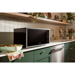 KitchenAid 1.6-cu ft Large 1700-Watt Countertop Microwave (Stainless Steel), KMCS122RSS/00 *JR2509, Retail: $810.00, FINAL PRICE: $499.99 + TAX