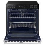 Samsung - Bespoke 6.3 Cu. Ft. Slide-In Electric Convection Range with Flex Duo Convertible Double Oven Technology - Stainless Steel, NSE6DG8550SR/AA *BE, MSRP: $2,799.00, FINAL PRICE: $1,199.99 + TAX