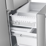 Cosmo Counter-Depth 22.4-cu ft 3-Door French Door Refrigerator with Ice Maker with Water Dispenser (Stainless Steel), COS-FDR223GWSS *JR2509, Retail: $3,149.99, FINAL PRICE: $1,499.99 + TAX