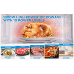 Midea 1.7-cu ft Over-the-Range Microwave (White), MM017S5AWW *JR2509, Retail: $229.00, FINAL PRICE: $129.99 + TAX