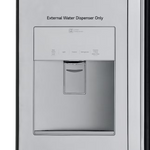 LG Standard-Depth 21.8-cu ft 3-Door French Door Refrigerator with Ice Maker with Water Dispenser (Stainless Steel), LFDS22520S/06 *JR2510, Retail: $2,399.00, FINAL PRICE: $1,199.99 + TAX