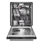 KitchenAid 360 MAX JETS 24-in Top Control Built-in Dishwasher With Third Rack (Stainless Steel with PRINTSHIELD Finish) 44-dBA, KDTM604KPS *HD2507, Retail: $1,449.00, FINAL PRICE: $779.99 + TAX