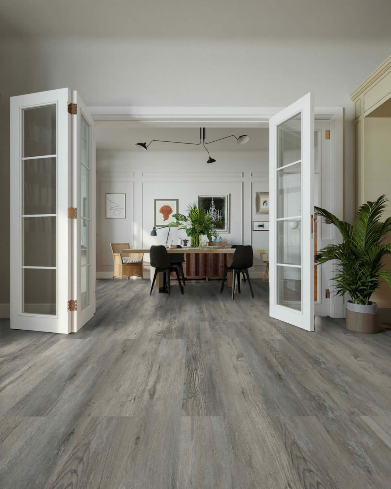 Placid Cabin 7x48 Luxury Vinyl Plank Flooring, AR134, FG010346 20 Mil, 5mm, 40 Lbs, 10 Pcs, 23.64sf, Final Price: $1.99/sf