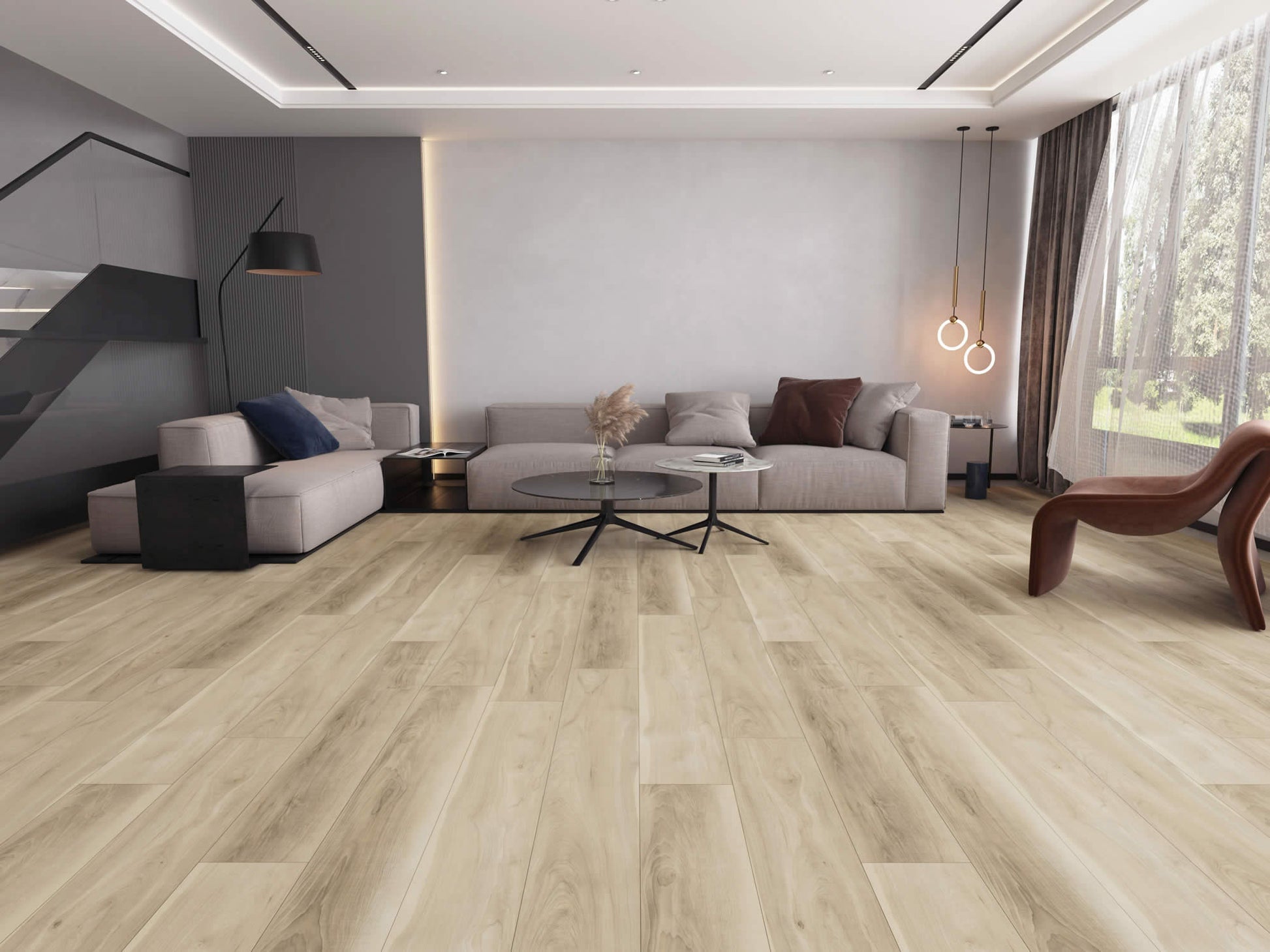 Kaneohe Bay Lite 7x48 Luxury Vinyl Plank Flooring, AR139, 20 Mil, 5mm, 40 Lbs, 10 Pcs, 23.64sf, Final Price: $1.99/sf