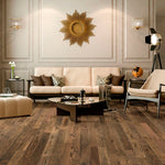 Picasso - Artistry 3/4-in x 3.5-in Wire Brushed Solid Hardwood in European White Oak ** ON ORDER ** , 25.60sf, FINAL PRICE: $4.99/sf