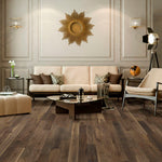 Van Gogh - Artistry 3/4-in x 3.5-in Wire Brushed Solid Hardwood in European White Oak ** ON ORDER ** , 25.60sf, FINAL PRICE: $4.99/sf