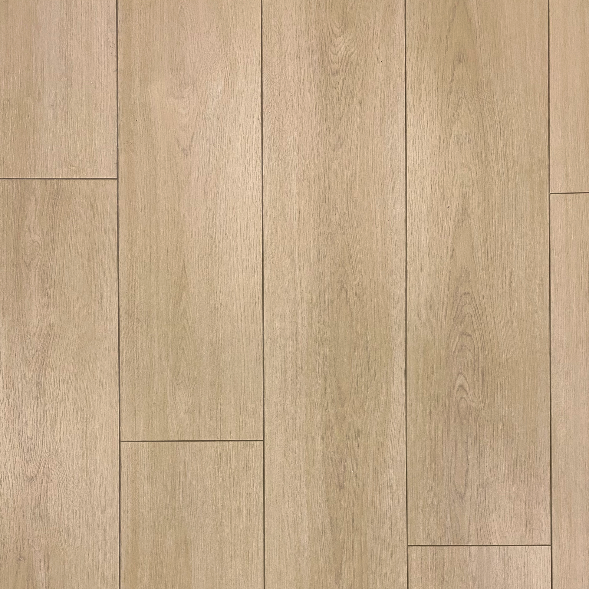 Wooden flooring with a light brown color and visible grain pattern.