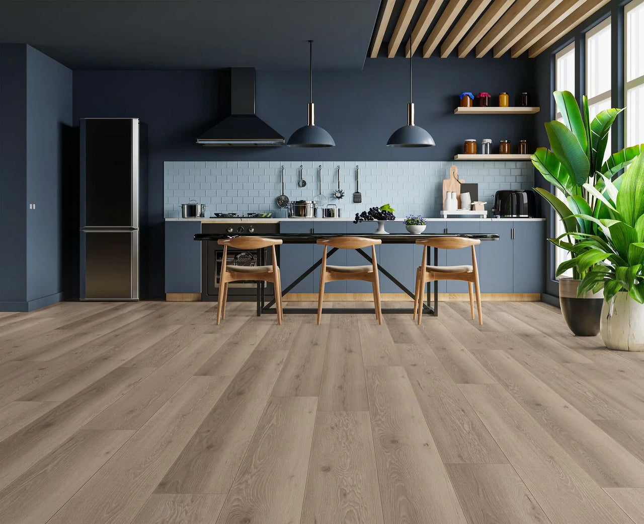 Kingfisher NG61041 Hybrid Wood Floor, (Everglades) 9x60, 10mm, NeXGen Waterproof 27.44sf, 41.49 lbs, 7pcs, FINAL PRICE: $2.99/sf, $82.05/bx + TAX