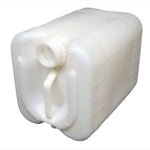 5 Gallon Stackable Bottle Plastic White Jug