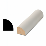 *** PER PIECE ** AHL 12ft Primed Quarter Round WM 106 Primed Pine, 11/16" x 11/16" x 12', FINAL PRICE: $0.40/lf + TAX