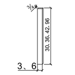 WF336 - WHITE SHAKER Solid Soft Close RTA Cabinet (Flat Pack) FINAL PRICE CLEARANCE // NO RETURNS OR EXCHANGES