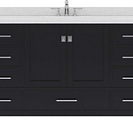 Virtu Vanity 60" KD-60060-CQTSQ-ZG