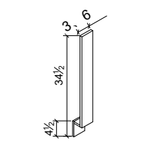 BF6 - White Shaker Solid Soft Close RTA Cabinet Flat Pack