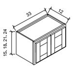 W3315 - WHITE SHAKER Solid Soft Close RTA Cabinet (Flat Pack) CLEARANCE PRICE: $75 + Tax (does not include Assembly) CLEARANCE // NO RETURNS OR EXCHANGES