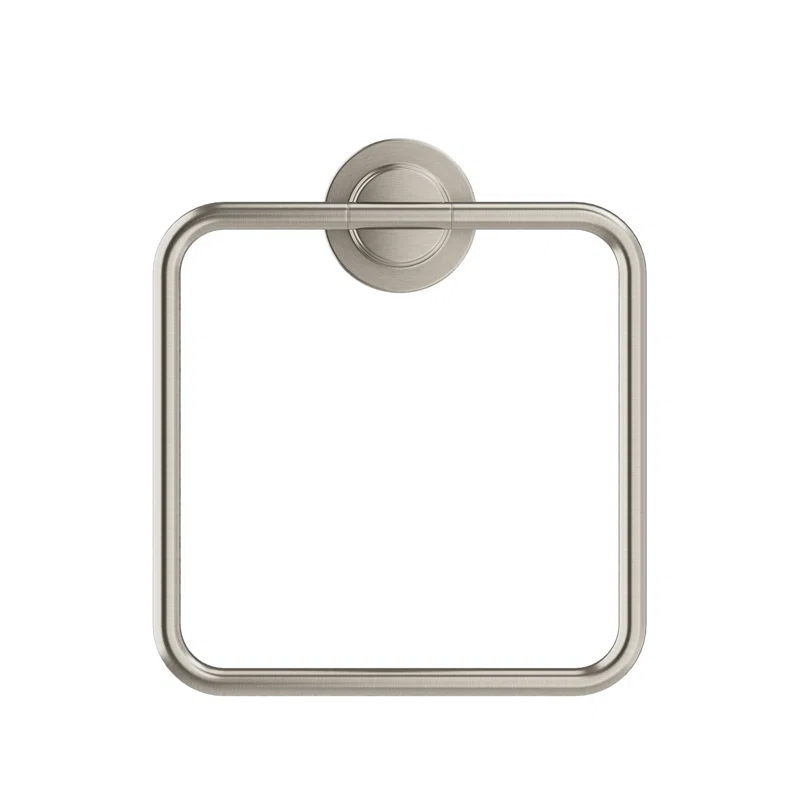 Ellen DeGeneres Tossana Metal Towel Ring in Brushed Nickel, 2014ATR-113, FINAL PRICE: $14.99 + Tax
