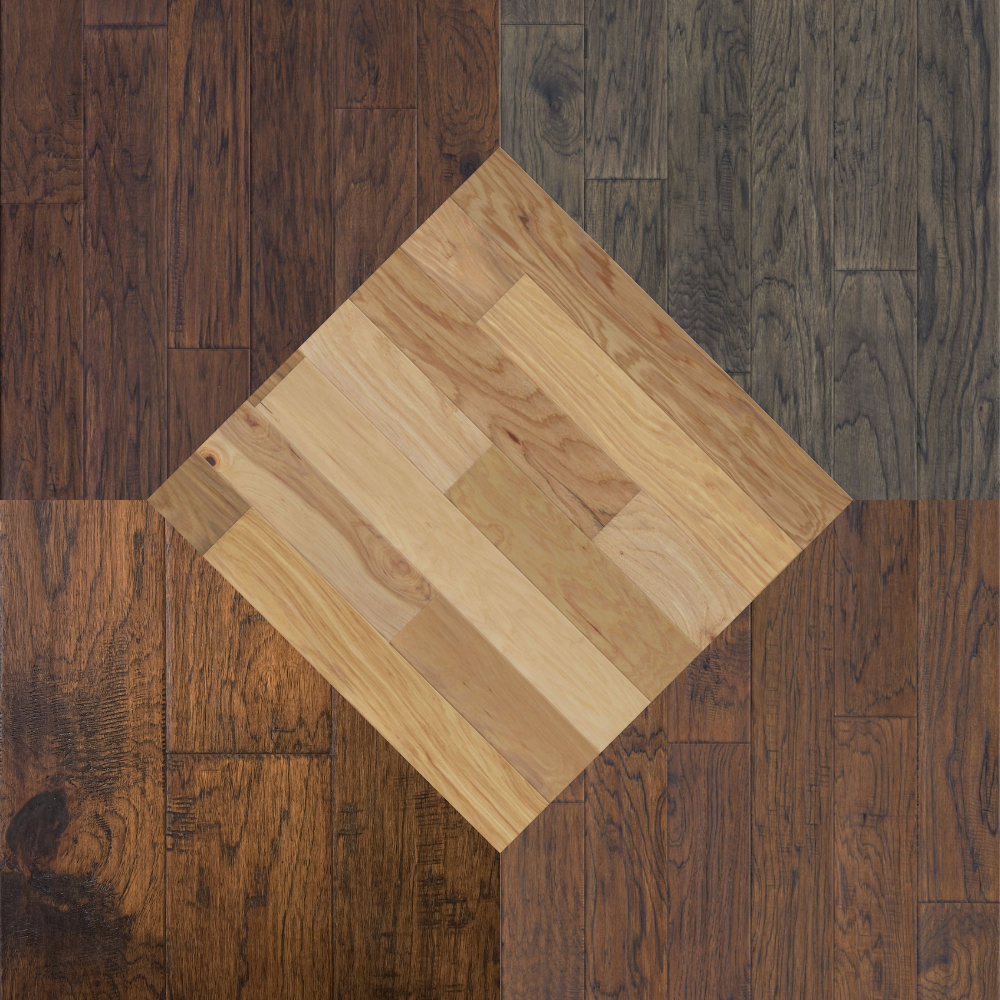 Stanbridge 3/8-in x 5-in Scraped Hickory Engineered Hardwood, ** ON ORDER **, 32.81 sf, 5" x RL48", FINAL PRICE: $3.29/sf