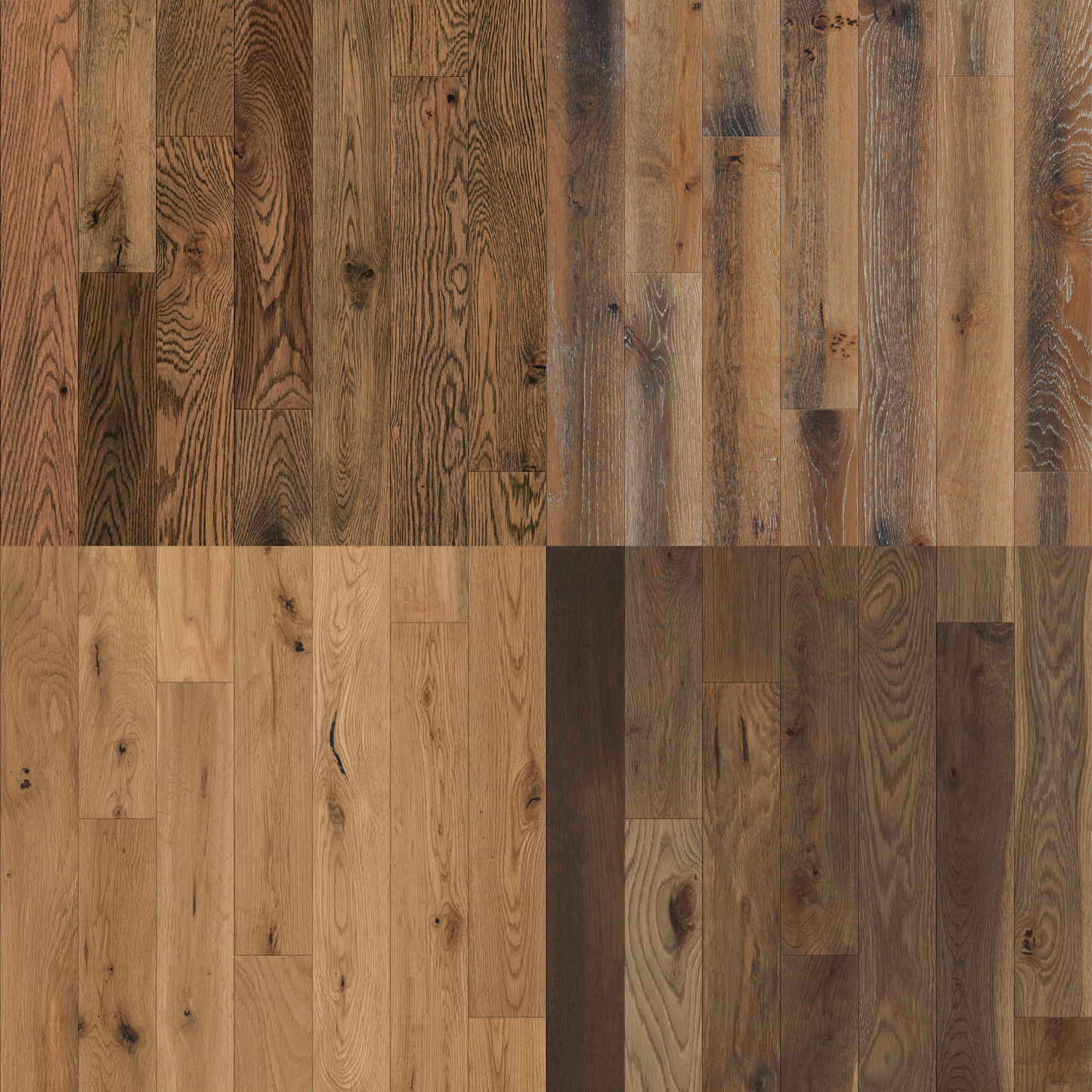 Artistry 3/4-in x 3.5-in Wire Brushed Solid Hardwood in European White Oak** ON ORDER ** , 25.60sf, FINAL PRICE $4.99/sf