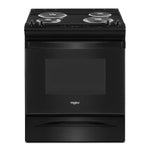 Whirlpool 30-in 4 burners 4.8-cu ft Slide-In Electric Range in Black, WEC310S0LB/3 *JR2508, Retail: $1258.99, FINAL PRICE: $799.99 + TAX
