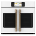 Cafe Professional 30-in Smart Compatible Single Electric Wall Oven with Air Fry True Convection and Self + Steam Cleaning (Matte White), CTS90FP4NW2 *JR2508, Retail: $5599, FINAL PRICE: $3499.99 + TAX
