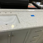Caroline Avenue 72-in Cashmere Gray Undermount Double Sink Bathroom Vanity with CUSTOM Top, GD-50072-CUSTOM-CG, Final Price: $1,299.99 + Tax