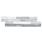 Alaska Gray Splitface 6x24 Ledger Marble Wall Panel, LPNLMALAGRY624, 12mm -18mm, 6pcs, 42.84 lbs, 6sf, FINAL PRICE: $2.50/pc, $2.50/sf, $15.00/bx + Tax