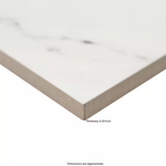 **PALLET SALE - 8 bxs (128 sqft) @ $0.99/sqft** Aria Ice 12x24 Polished Porcelain Floor and Wall Tile, NARICE1224P, 10mm, 8pcs, 62 lbs, 16sf, Retail: $4.30/sf, $68.84/box/sf, FINAL PRICE: $1.29/sf, $20.64 + Tax
