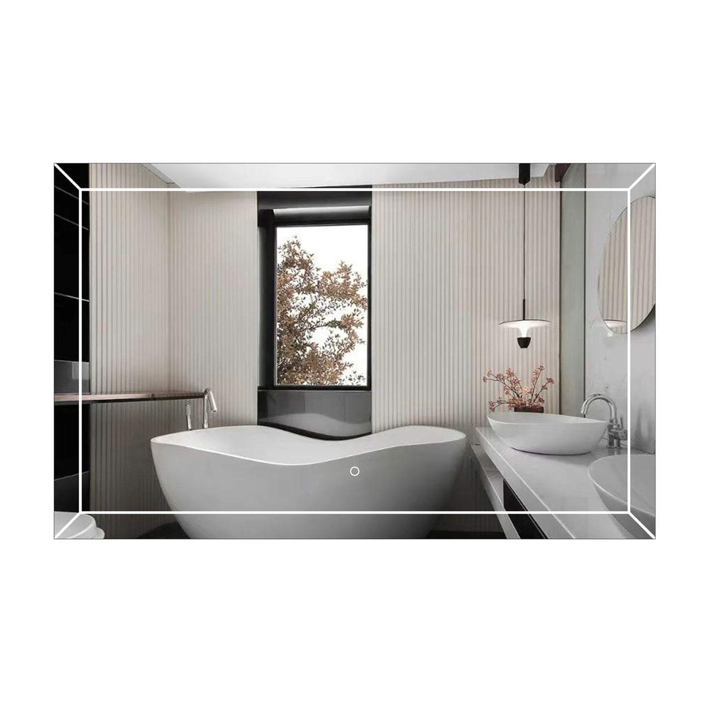 Athena 48x30 Frameless LED Mirror With Defogger & Bluetooth MA014830TD-OL FINAL PRICE: $209.99 + Tax