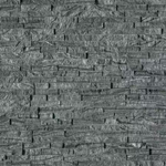 Glacial Black Splitface Marble 6x24 Ledger Panel, LPNLMGLABLK624, 12mm -18mm, 6pcs, 42.84 lbs, 6sf, FINAL PRICE: $2.50/pc, $2.50/sf, $15.00/bx + Tax