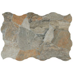 Neptune Gold 17x26 Matte Porcelain Flagstone Look Floor and Wall Tile, NHDNEPGOL17X26, 9.9mm, 4pcs, 52.9 lbs, 12.6sf, Retail: $3.51/sf, FINAL PRICE: $2.49/sf, $31.37 + Tax