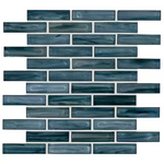 **PER PCS** Oasis Blast 12x11 Glass Mesh-Mounted Mosaic, GLSBRK-OABLA6MM, 6mm, 15pcs, 45 lbs, 15sf, Retail: $14.99/pc, FINAL PRICE: $6.99/pc + Tax