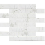 Classique White Carrara 4x16 Glossy Ceramic Wall Tile MSI, 25pcs, 11.1sf, FINAL: $0.69/pc, Loc: MT4-A