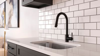 Pfister Brislin Kitchen Faucet Matte Black, GT529-BIB - Retail:$410.00 Loc: B1 FINAL PRICE
