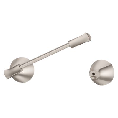 Pfister Willa Bath Toilet Paper Holder Accessory Brushed Nickel, BPH-WLL0K Retail: $32.00, Loc: B6, FINAL PRICE