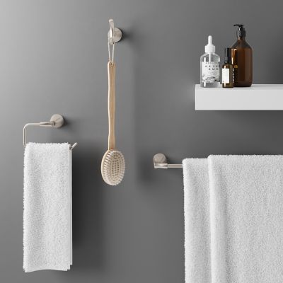 Pfister Willa Bath Toilet Paper Holder Accessory Brushed Nickel, BPH-WLL0K Retail: $32.00, Loc: B6, FINAL PRICE