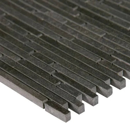 Blue Basalt Bamboo Mosaic, SMOT-BSLTB-BM, 10mm, 10pcs FINAL PRICE: $6.99/pc