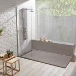 Acquabella St Duo Beton 60x32 Shower Tray in Brown, 53024691 DUBE6032MBN, Retail: $700.00, Final Price: $299.99 + Tax