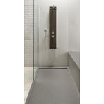 Acquabella St Duo Beton 60x32 Shower Tray in Brown, 53024691 DUBE6032MBN, Retail: $700.00, Final Price: $299.99 + Tax