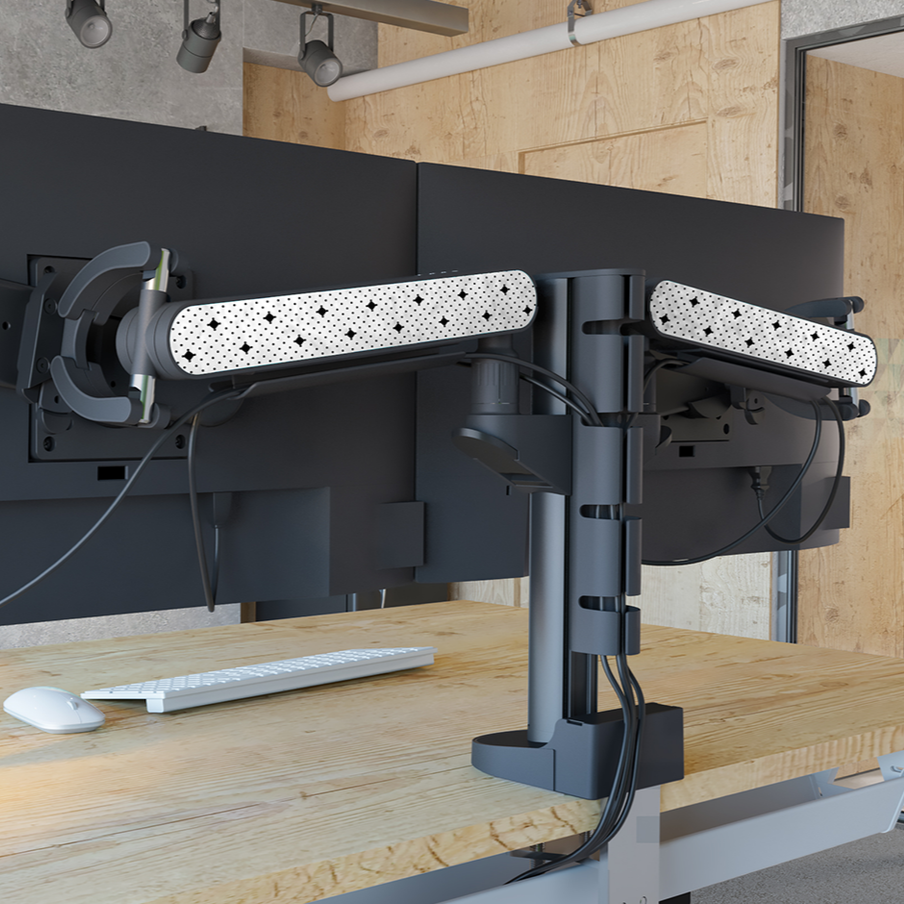 ZGO Double Monitor Arm **Monitor Not Included**