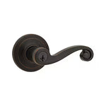 Kwikset Lido Keyed Lever SmartKey in Venetian Bronze, 97402-883-740LL 11P SMT 6AL RCS K4, Retail: $52.98, SPECIAL!, Loc: Warehouse