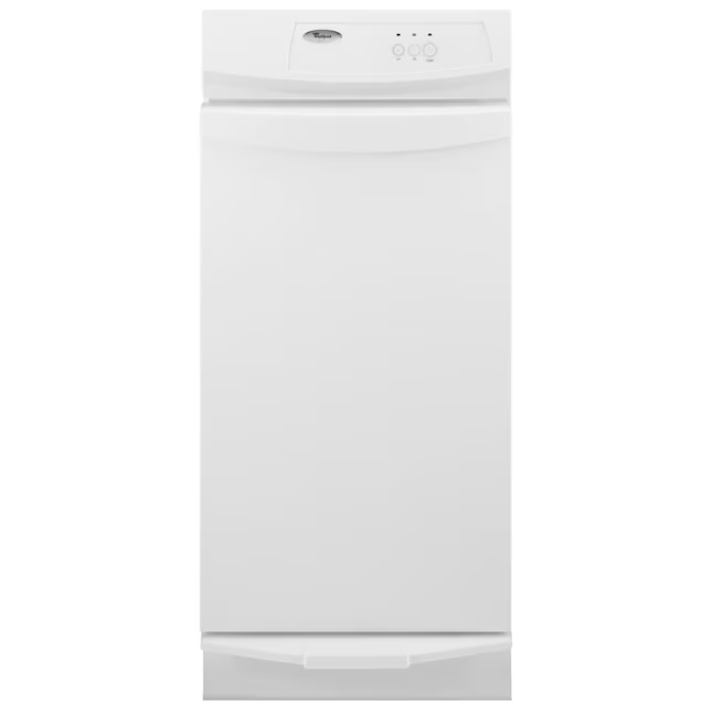 Whirlpool 15-in White-on-White Built-in/Freestanding Trash Compactor, GC900QPPQ *HD2507, Retail: $1,199.00, FINAL PRICE: $699.99 + TAX