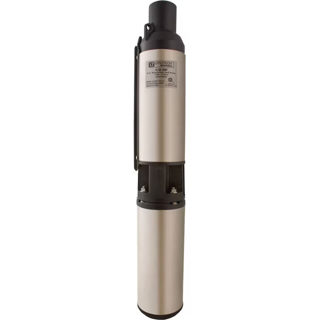 Utilitech 230-Volt Stainless Steel Submersible Well Pump, UT3207, MSRP: $389.00, Final Price: $199.99 + Tax