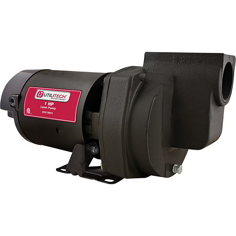Utilitech 115 and 230-Volt Cast Iron Lawn Pump, UTP15P1, MSRP: $318.00, Final Price: $99.99 + Tax