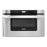 Sharp 24-in 1.2-cu ft 950 -Watt Microwave Drawer (Stainless Steel)