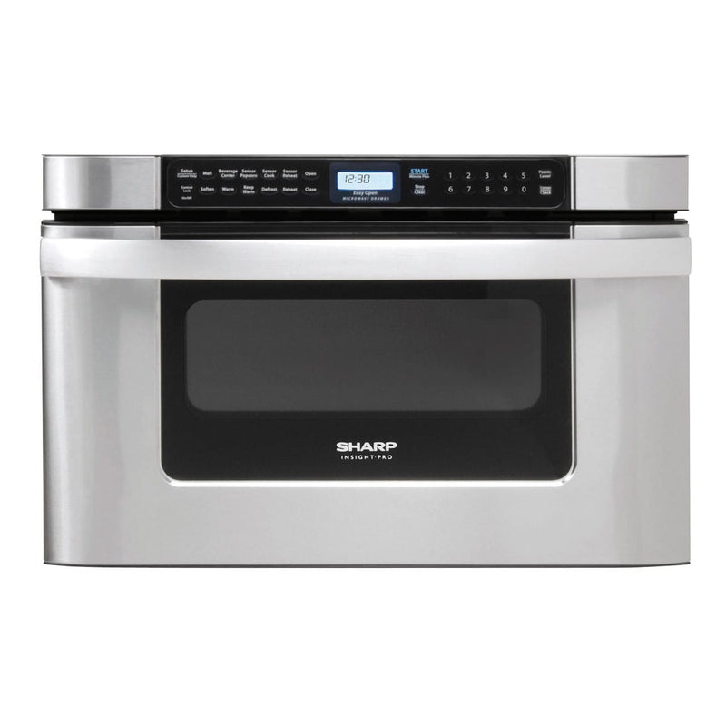 Sharp 24-in 1.2-cu ft 950 -Watt Microwave Drawer (Stainless Steel)
