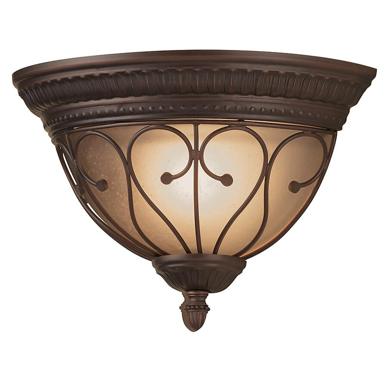 Portfolio Charton Place 13.19-in W 1-Light Oil-Rubbed Bronze Transitional Wall Sconce, FB12-021B, 435035, MSRP: $49.98
